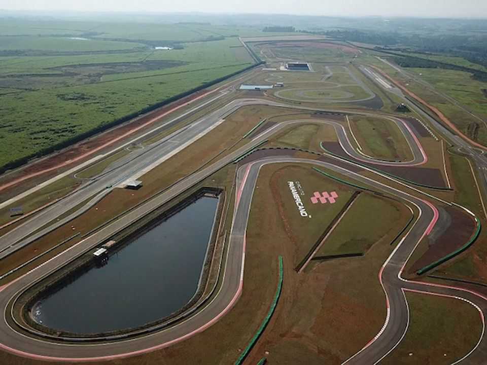 Vista aérea do Circuito Panamericano