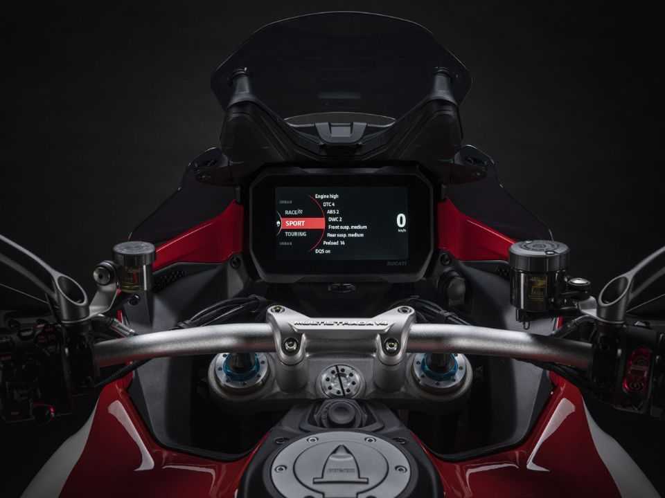 DucatiMultistrada V4 S 2022 - painel