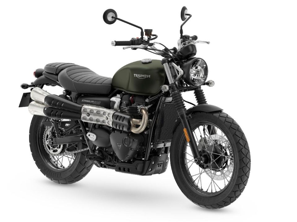 TriumphScrambler 900 2023 - 3/4 frente