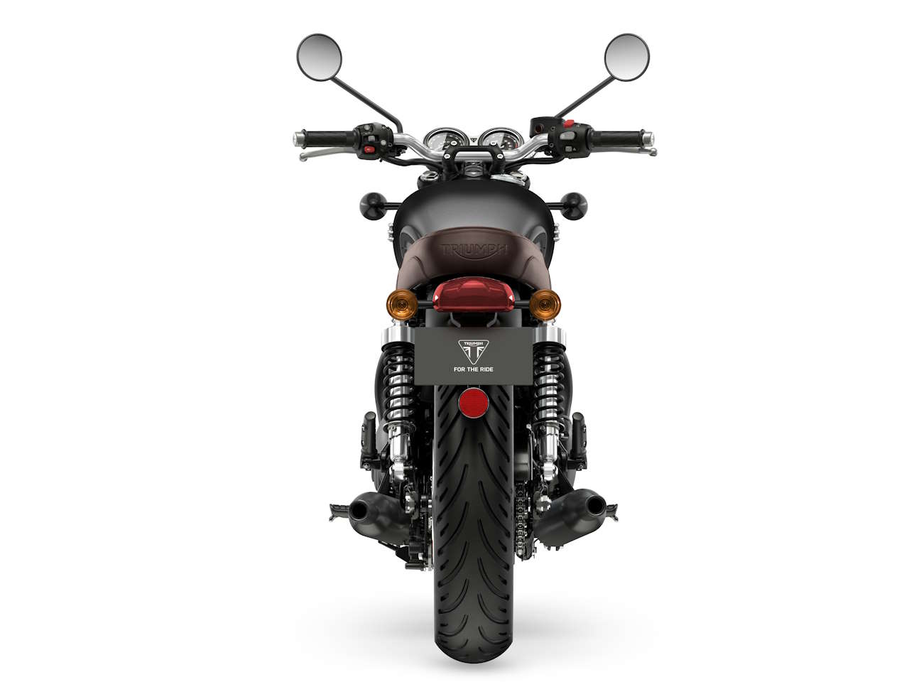 TriumphBonneville T120 Black 2024 - 3/4 frente