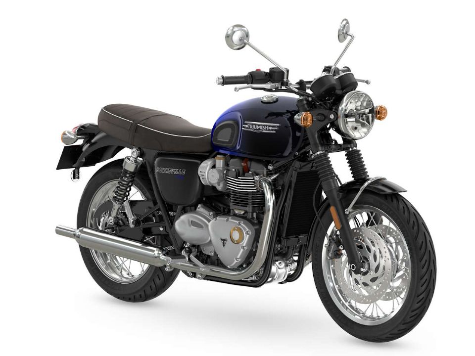 TriumphBonneville T120 Black 2024 - 3/4 traseira