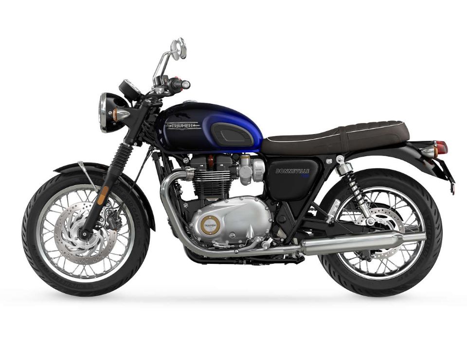 TriumphBonneville T120 Black 2024 - lateral