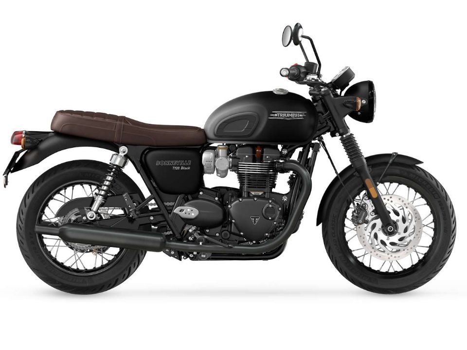 TriumphBonneville T120 2024 - 3/4 frente