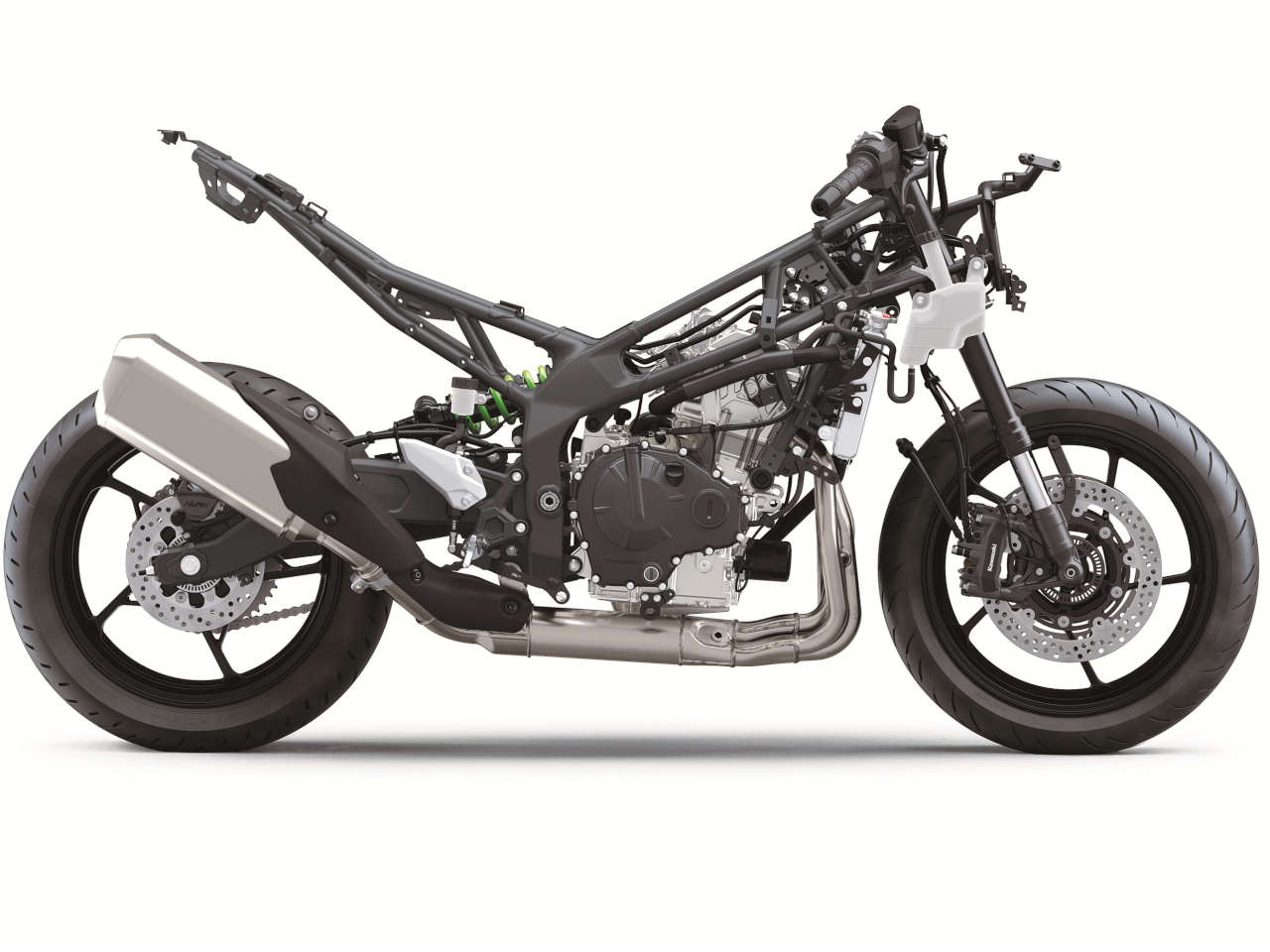 KawasakiNinja ZX-4R 2023 - escapamentos