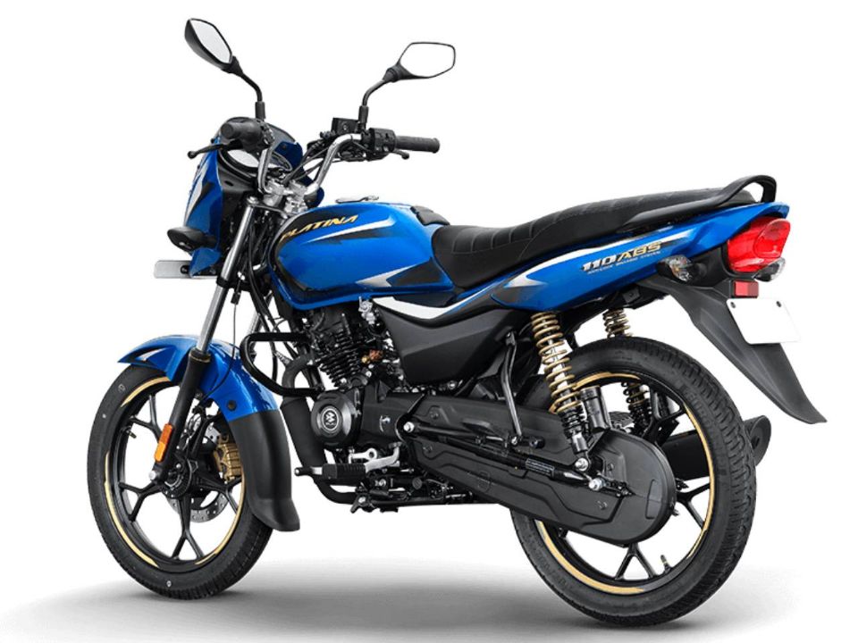 BajajPlatina 110 ABS 2023 - 3/4 traseira