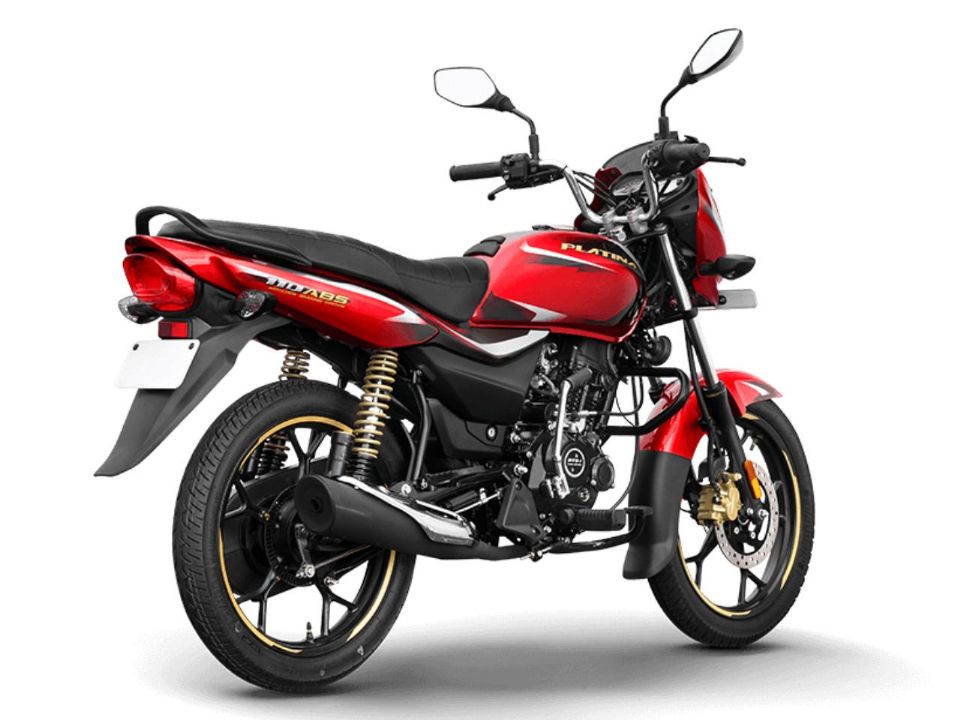 BajajPlatina 110 ABS 2023 - 3/4 traseira