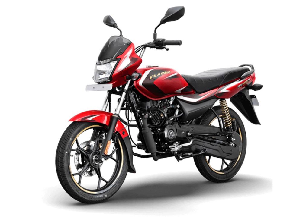 BajajPlatina 110 ABS 2023 - 3/4 frente