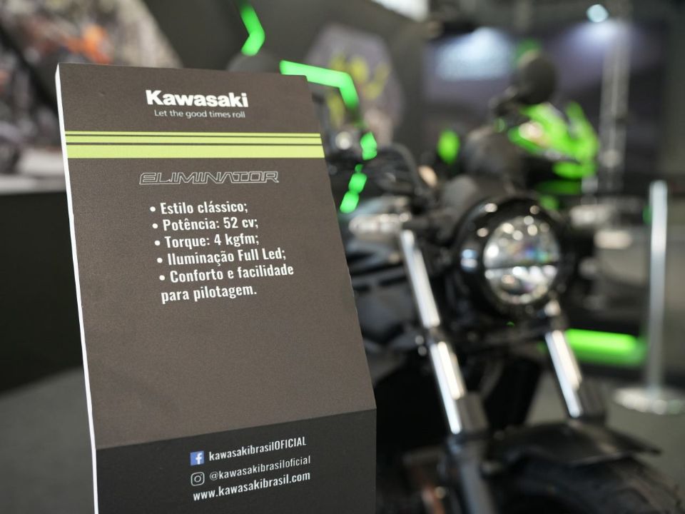 KawasakiEliminator 450 2024 - 3/4 frente