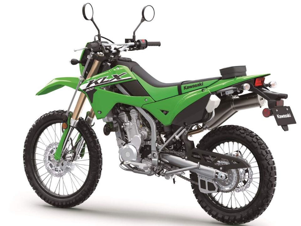 KawasakiKLX 300 2024 - 3/4 traseira