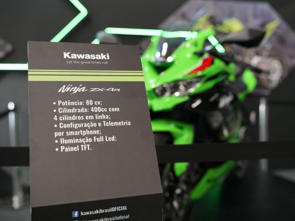 KawasakiNinja ZX-4R 2024 - escapamentos