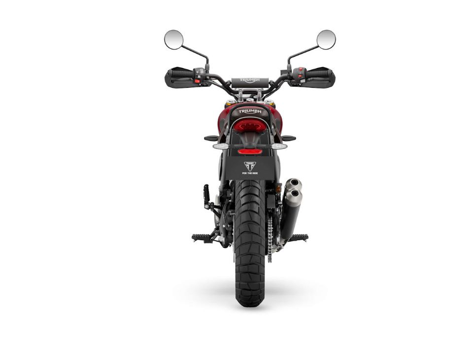 TriumphScrambler 400 X 2024 - traseira