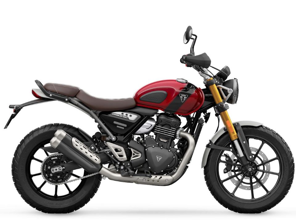 TriumphScrambler 400 X 2024 - lateral