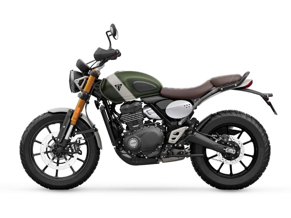 TriumphScrambler 400 X 2024 - lateral