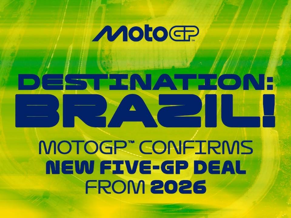 MotoGP confirma retorno ao Brasil em 2026