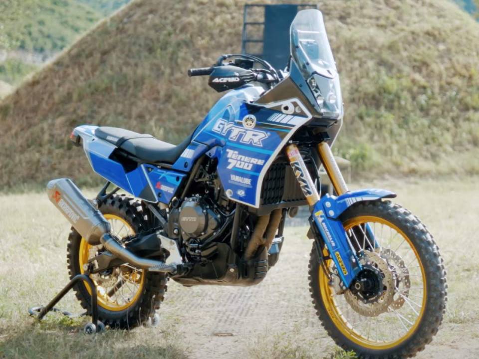 Yamaha Ténéré 700 com preparação GYTR