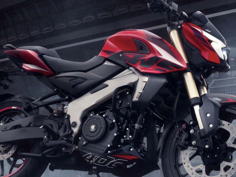 BajajPulsar NS400Z 2024 - 3/4 frente