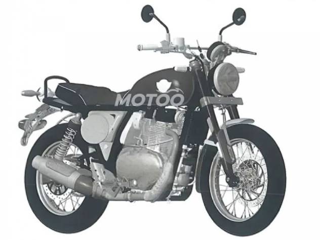 Nova Royal Enfield com motor de 650 cc é registrada em patentes