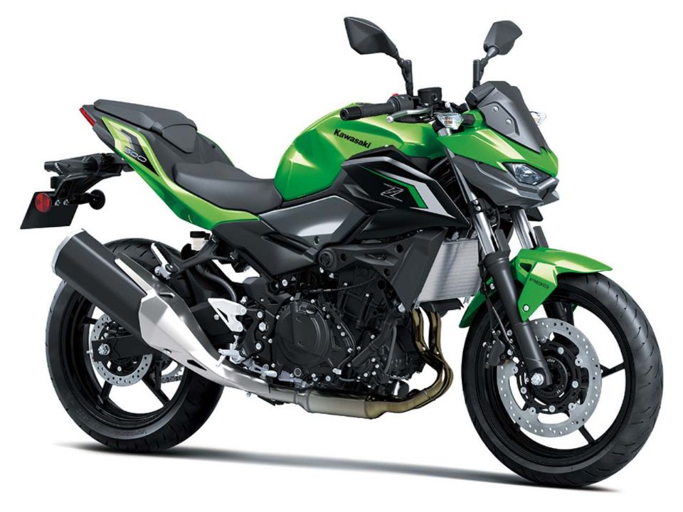 KawasakiZ500 2025 - 3/4 frente