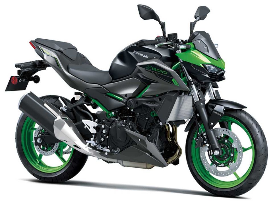 KawasakiZ500 2025 - 3/4 frente