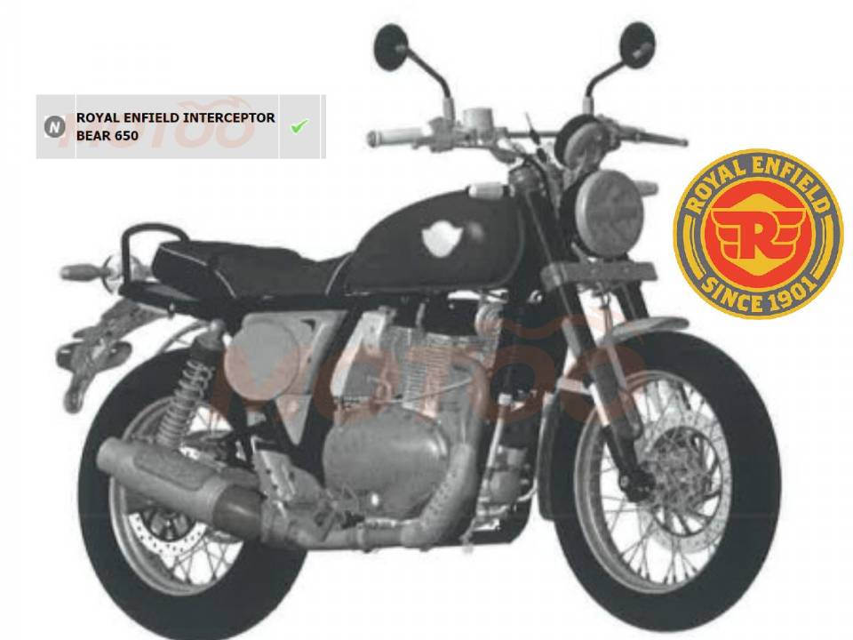 Royal Enfield Interceptor Bear 650 teve nome registrado no Brasil