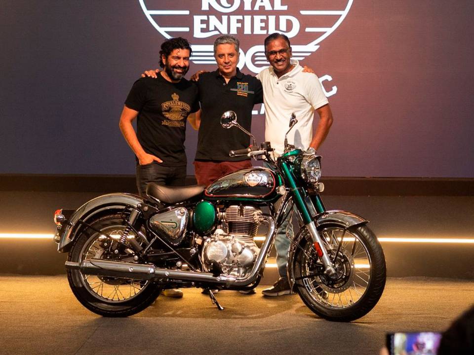 Royal Enfield 350 Classic tem mudanças apresentadas na Índia