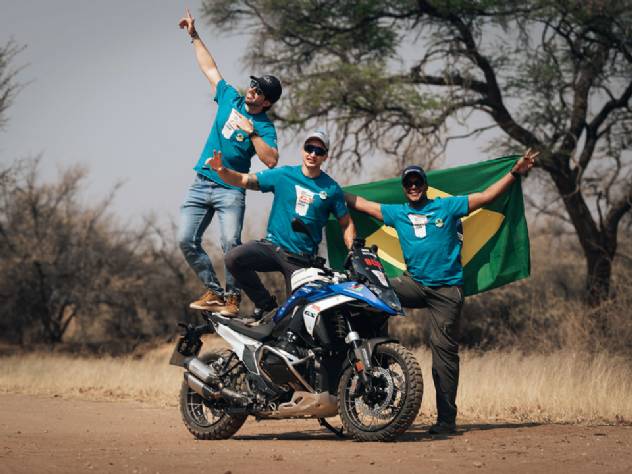 De R 1300 GS na Nambia: 3 brasileiros no GS Trophy