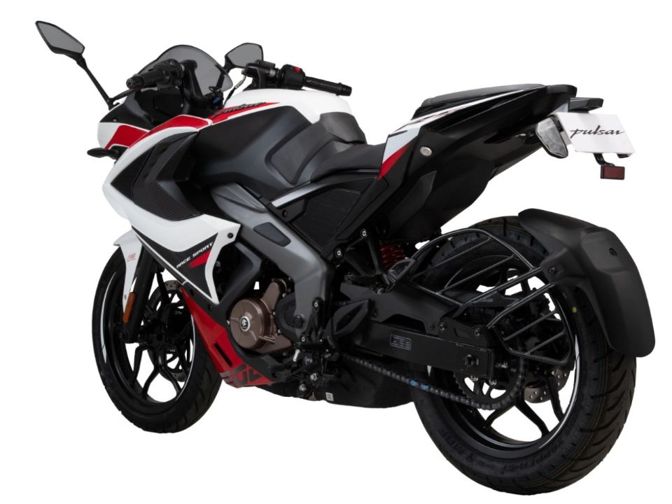 BajajPulsar RS200 2025 - 3/4 traseira